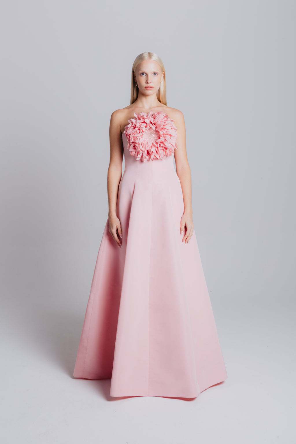 Catherine Regehr Strapless Side Drape Gown with Back Ties main image 0