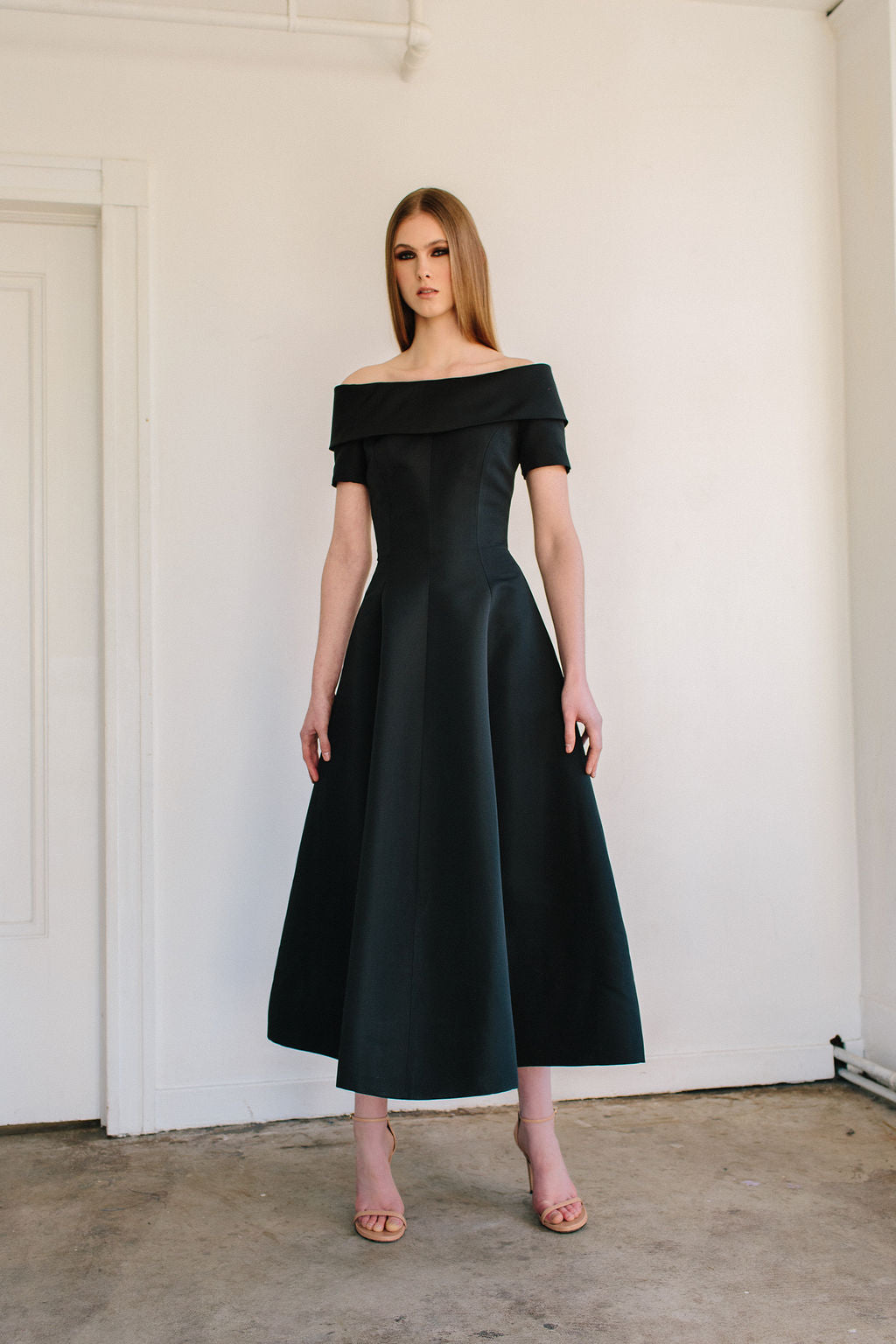 t length dress T-Length V-Back Alice Van Der Rohe Dress – Catherine Regehr