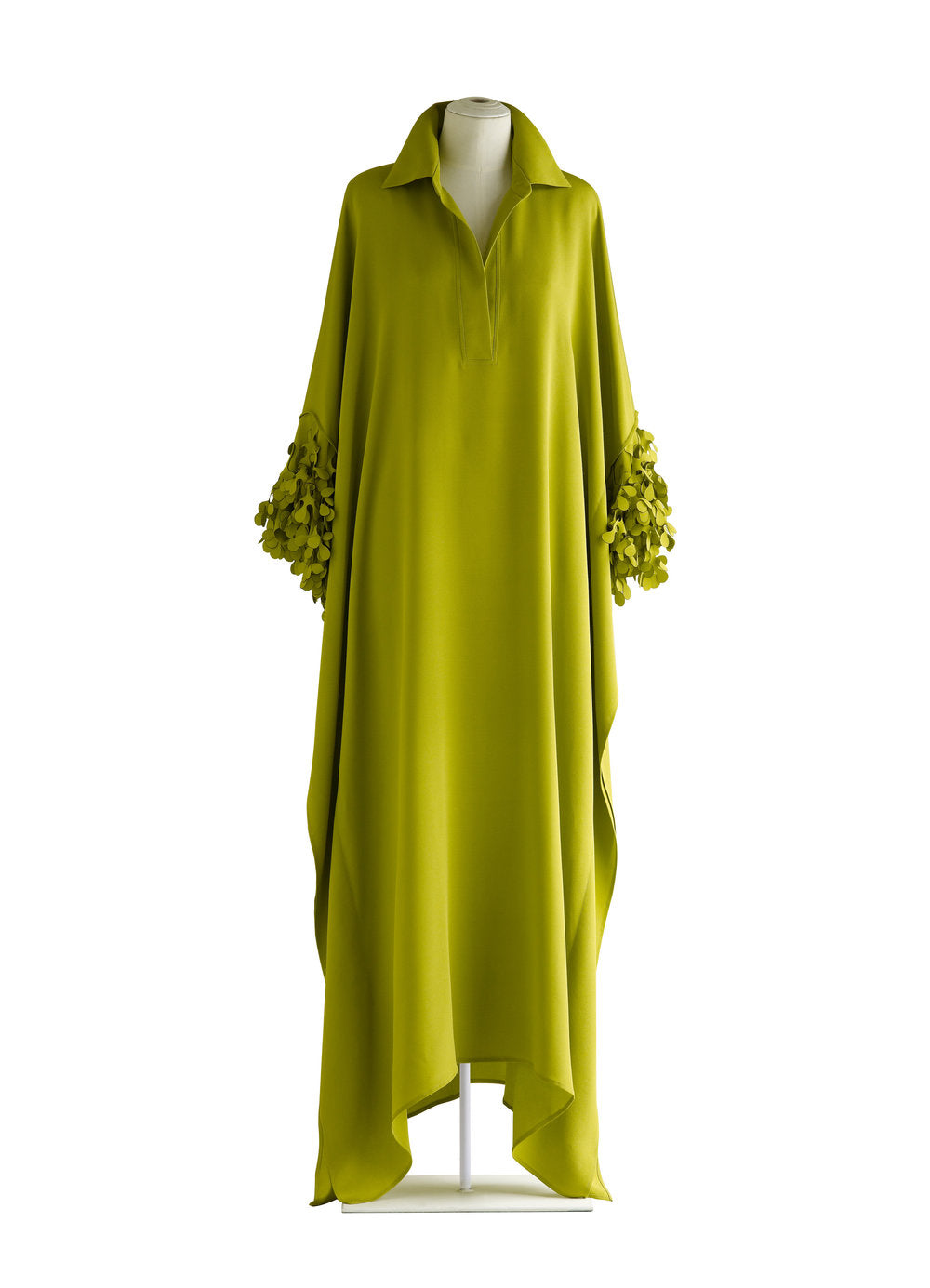 Shirt Collar Caftan with Laser Cut Kelp Cuffs – Catherine Regehr