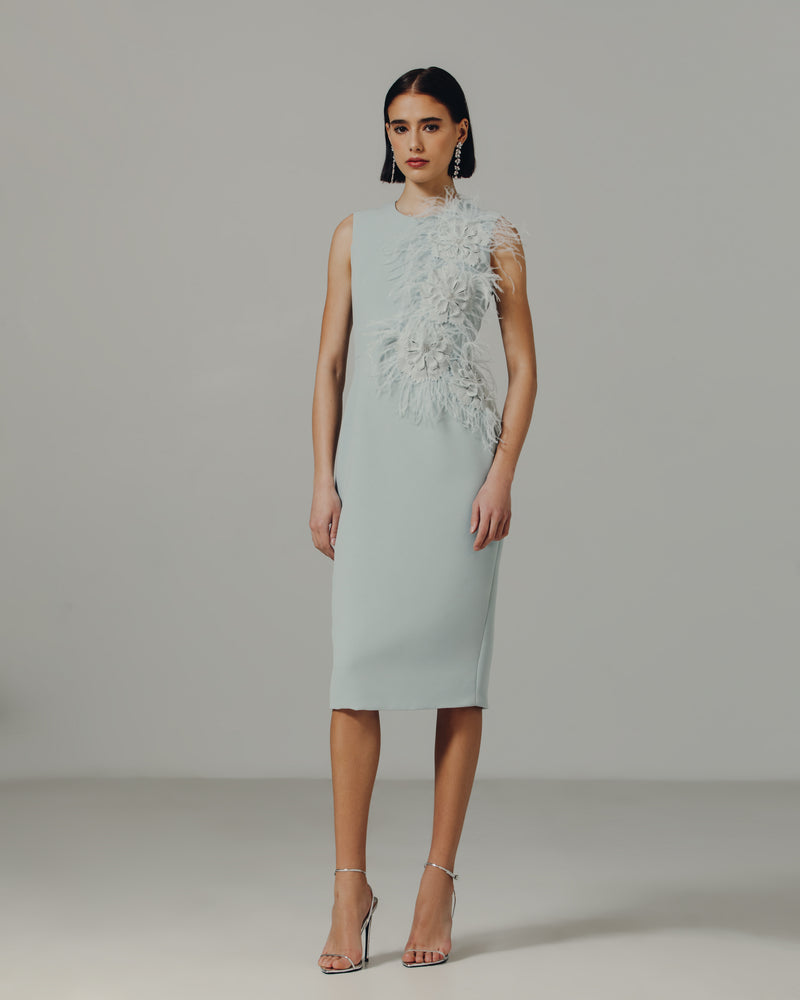 Jewel Neck Jackie Winter Garden Dress