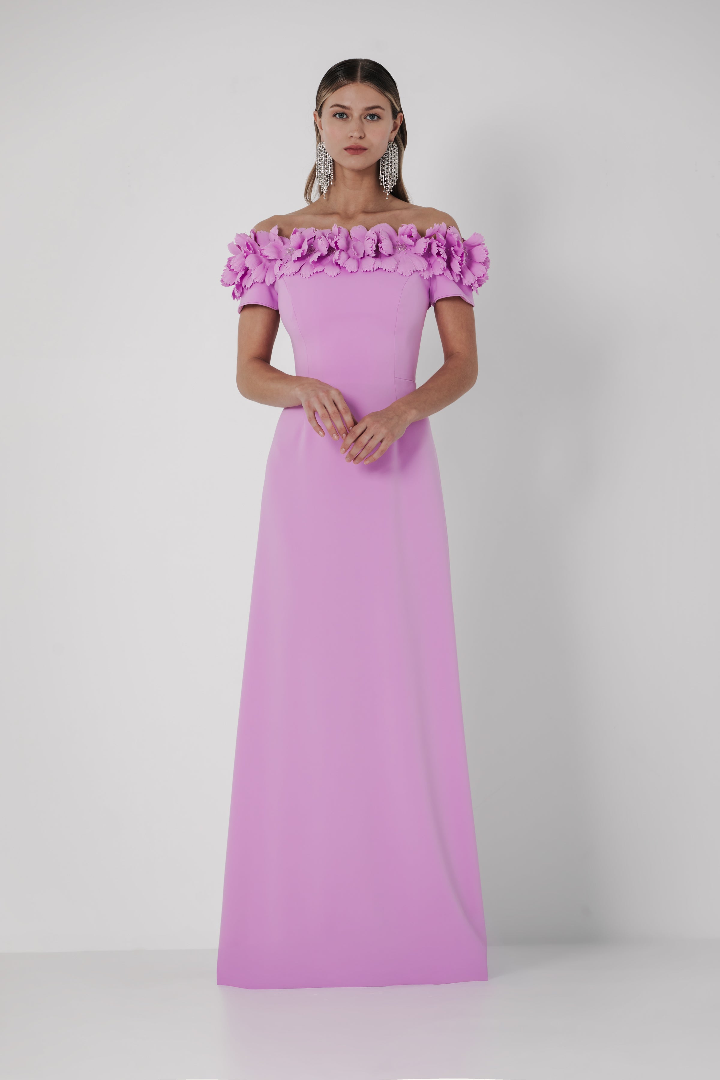 Catherine Regehr Off Shoulder Jagged Tulip Gown main image 1
