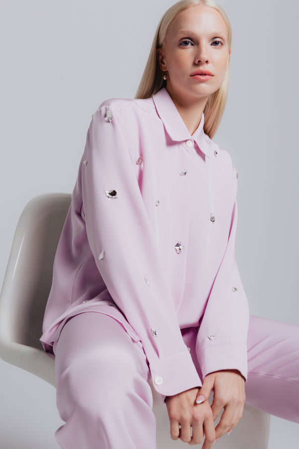 Jane Shirt with Scattered Cosmic Gems