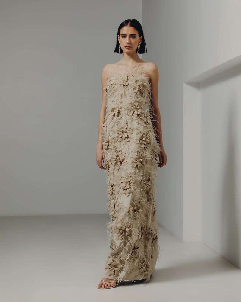 Strapless Winter Garden Gown Catherine Regehr Strapless Winter Garden Gown Catherine Regehr