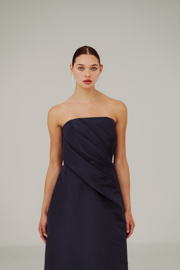 Strapless Twist Gown