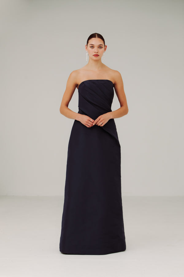 Strapless Twist Gown