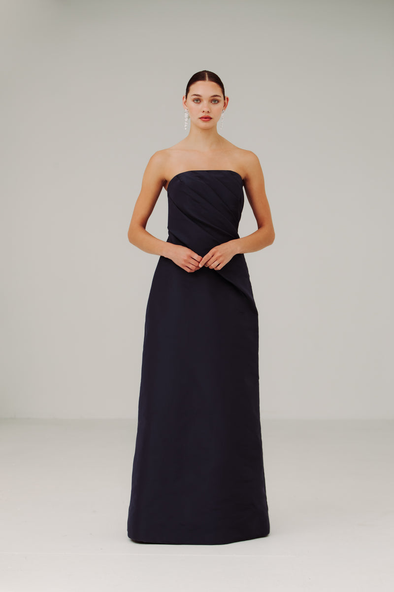 Strapless Twist Gown