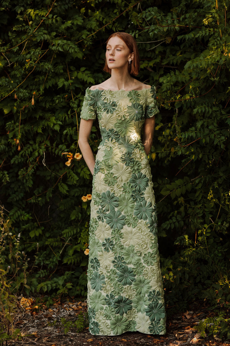 mint green floral dress Mint Green Floral Bellinda Midi Dress