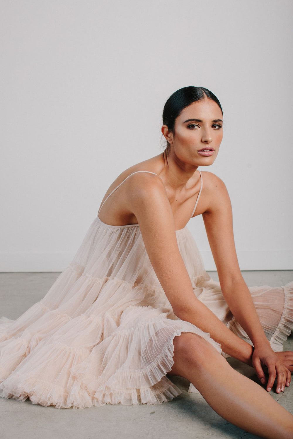 Tiered Tulle Baby Doll Dress – Catherine Regehr