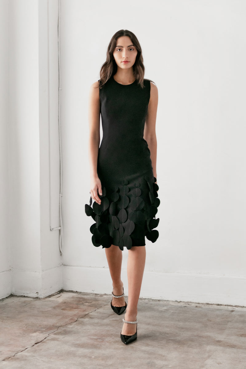 jewel neck cocktail dress Evening Dress A-Line Jewel Neck Polyester With Train Social Party Dresses