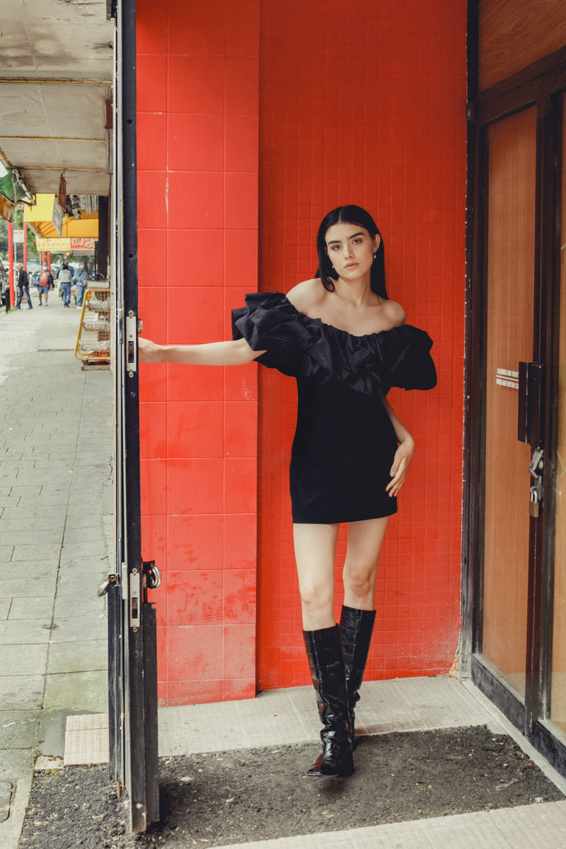 Off Shoulder St. Martin Mini Dress Off Shoulder St. Martin Mini Dress