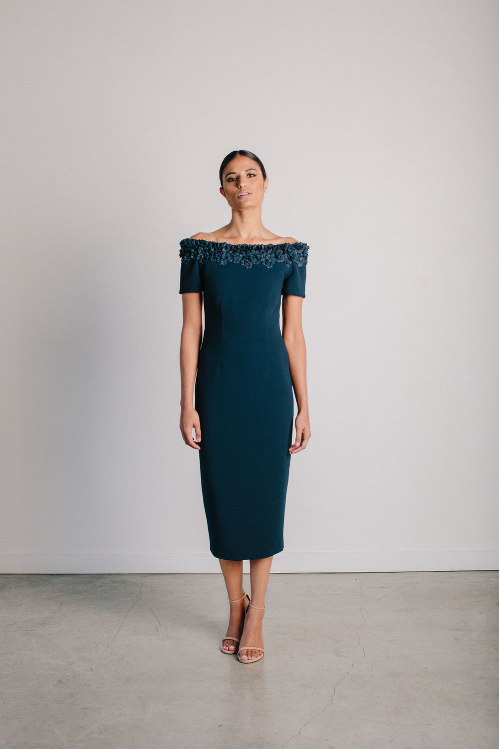 off the shoulder bow dress Off-the-Shoulder Bow Dress – Amsale