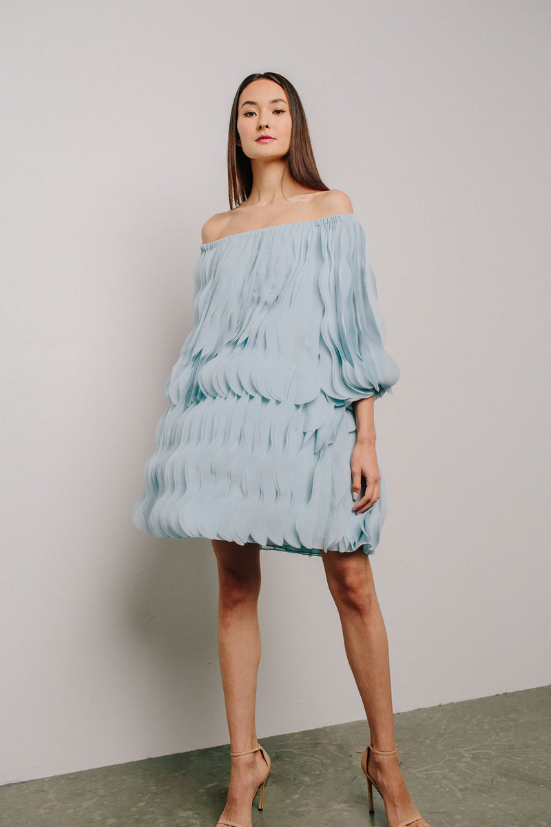 Off Shoulder All Over Wave Shift Catherine Regehr Off Shoulder All Over Wave Shift Catherine Regehr