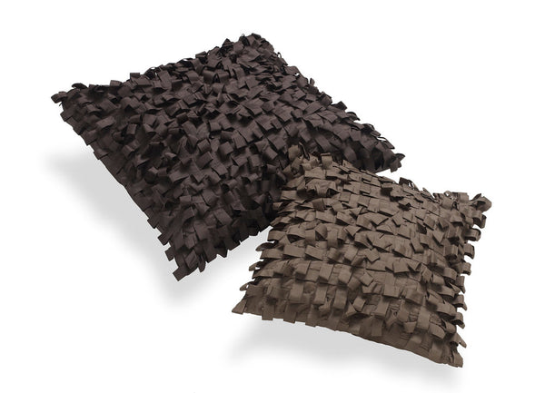 Medium Porcupine Loop Textured Silk Cushion