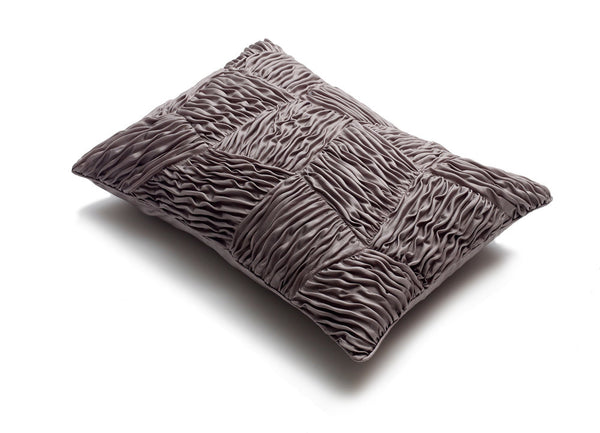 Patchwork Winds Cushion in Silk