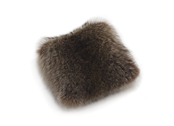 Raccoon Fur Cushion