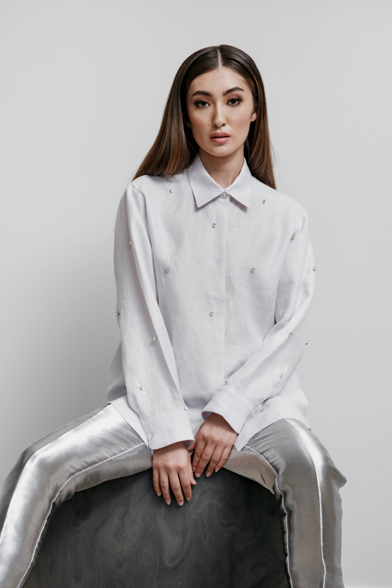 Jane Shirt with Scattered Gems