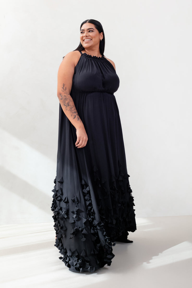 Grecian Gown with Cone Hem Grecian Gown with Cone Hem